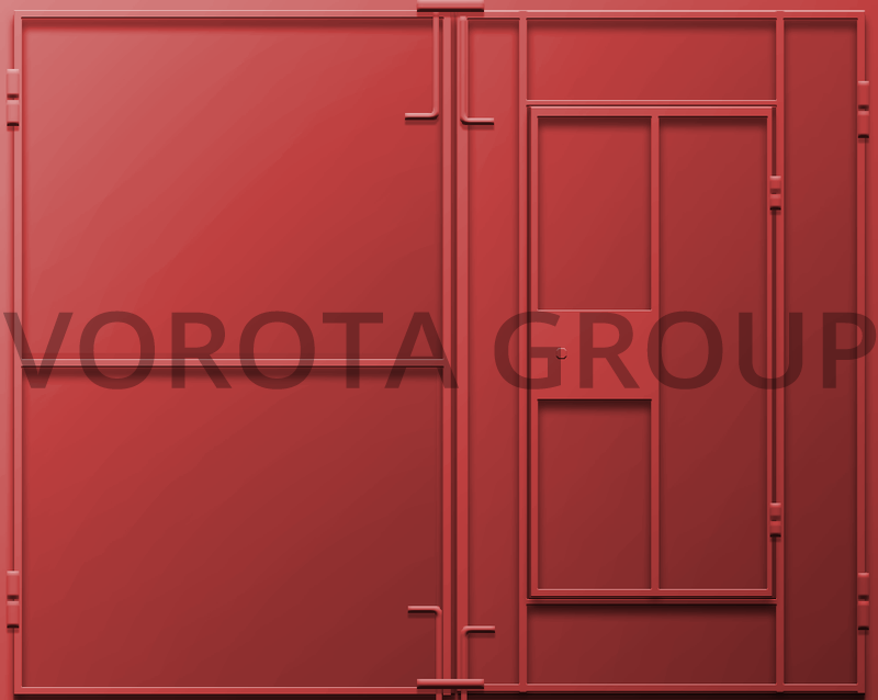 Гаражные ворота Alutech 3000x3000 Гаражные ворота Alutech 3000x3000