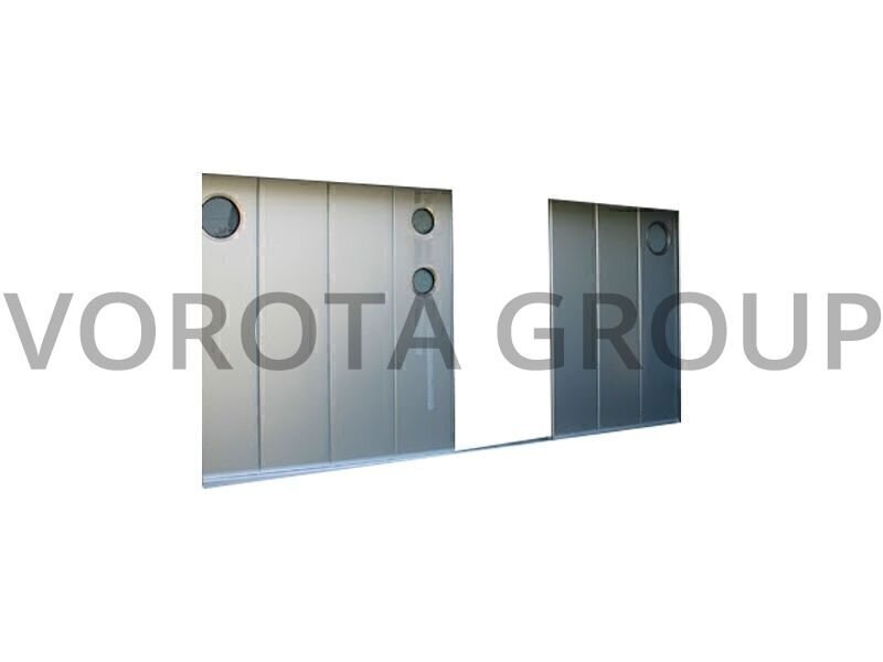 Раздвижные гаражные ворота Hormann 3500x2750 Раздвижные гаражные ворота Hormann 3500x2750